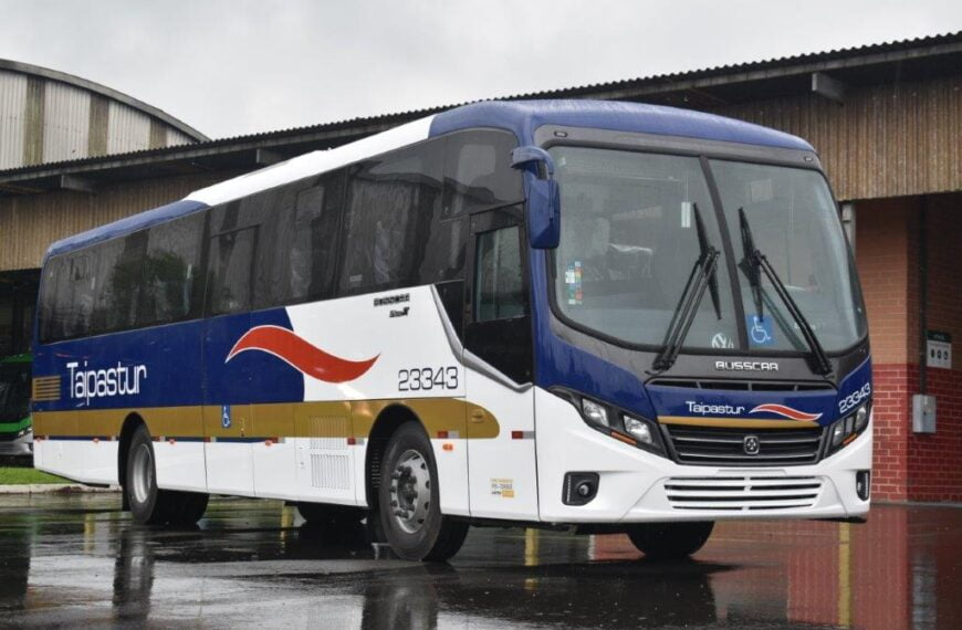SP: Onze ônibus da Busscar vão integrar frota de empresa Taipastur