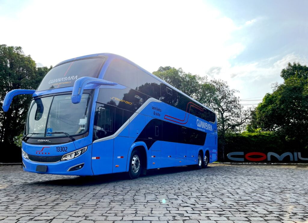 Grupo Guanabara recebe oito novos ônibus Comil 10 Divulgacao Comil