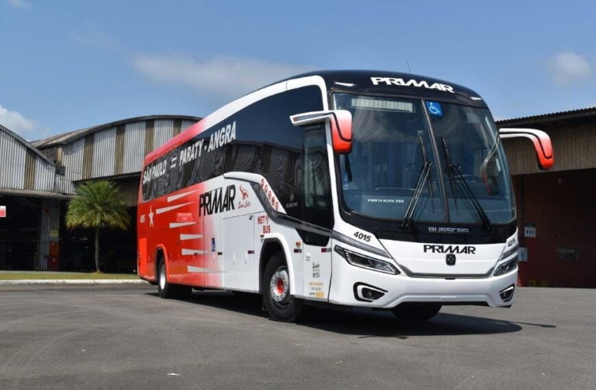SP: Primar Turismo adquire quatro ônibus da linha NB1, da Busscar