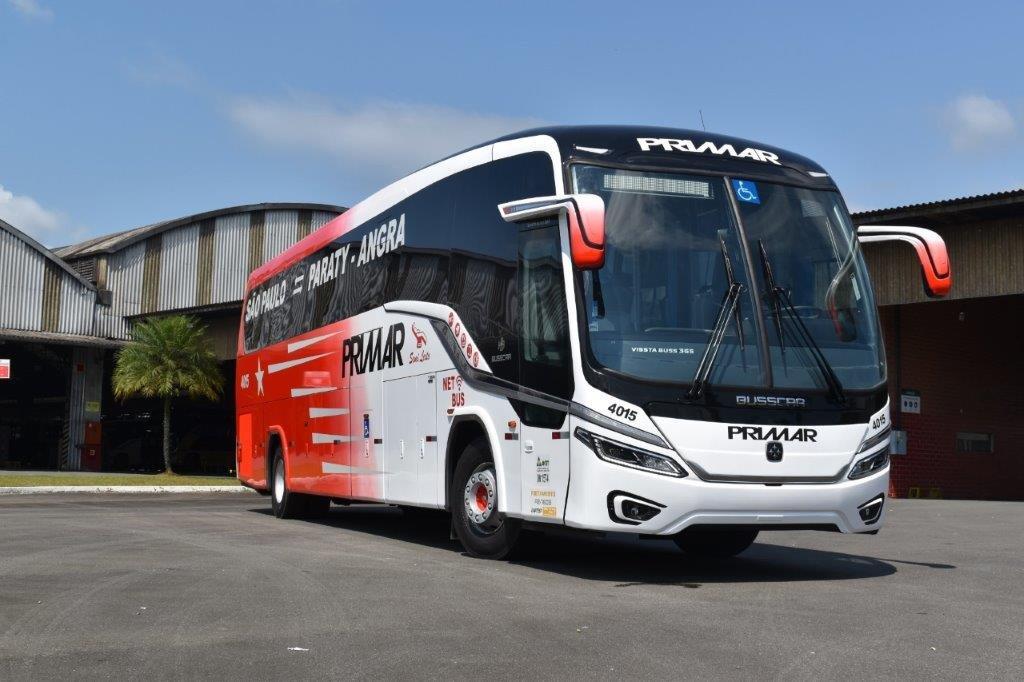 SP: Primar Turismo adquire quatro ônibus da linha NB1, da Busscar 2 Primar Busscar