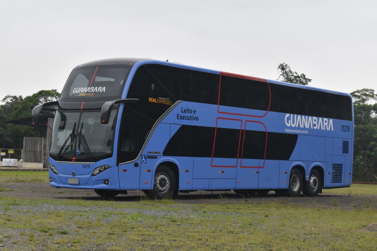 Real Expresso amplia frota com ônibus de dois andares da Busscar