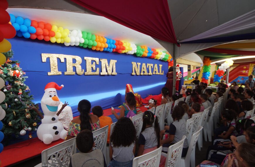 Natal: CBTU realiza Trem Natalino para 500 crianças