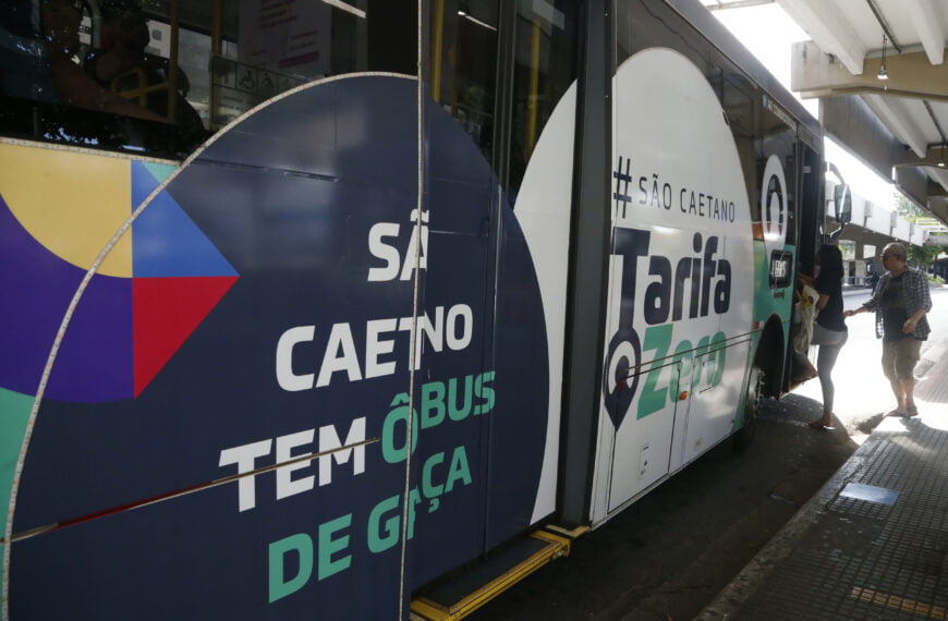 Tarifa Zero em São Caetano do Sul aumenta uso do transporte público em mais de 300%