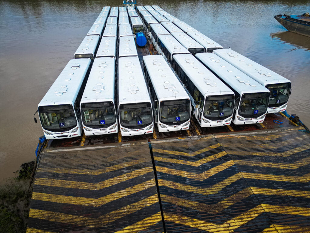 40 novos ônibus começam a circular em Macapá na próxima segunda (18) 2 40 novos ônibus começam a circular em Macapá na próxima segunda (18)