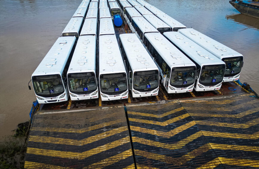 40 novos ônibus começam a circular em Macapá na próxima segunda (18)