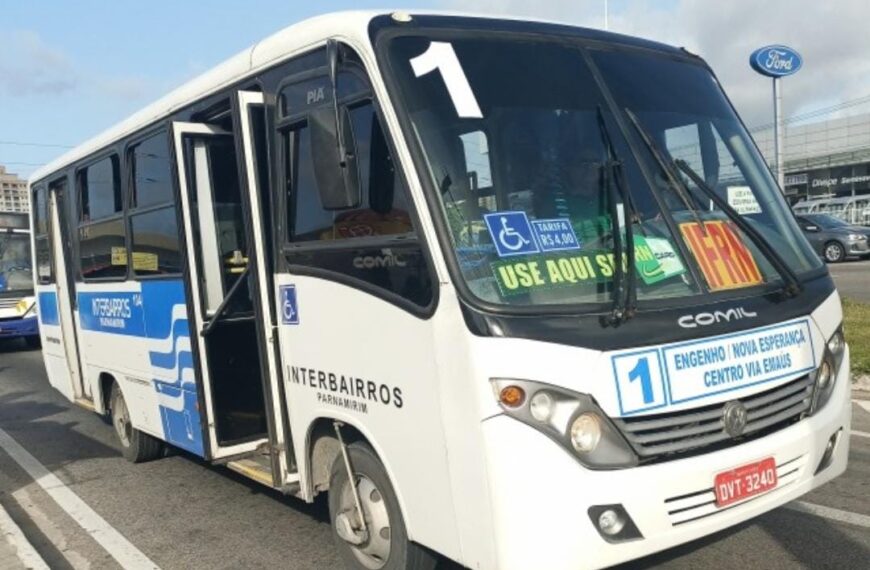 Prefeitura de Parnamirim anuncia adoção da Tarifa Zero no sistema Interbairros