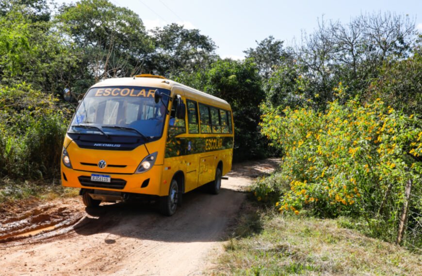 Volkswagen entrega 120 ônibus do programa Caminho da Escola no Mato Grosso