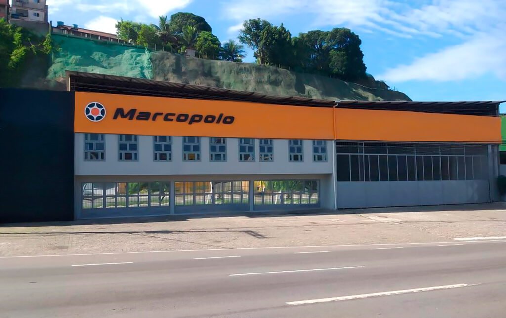 Marcopolo inaugura nova filial no Espírito Santo para fortalecer presença no mercado regional 2 10042024 Marcopolo Filial Cariacica fachada Secco