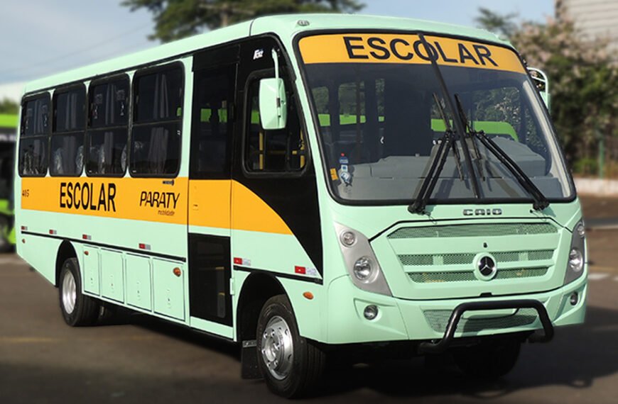 Caio Induscar entrega ônibus escolares novos em São Carlos (SP)