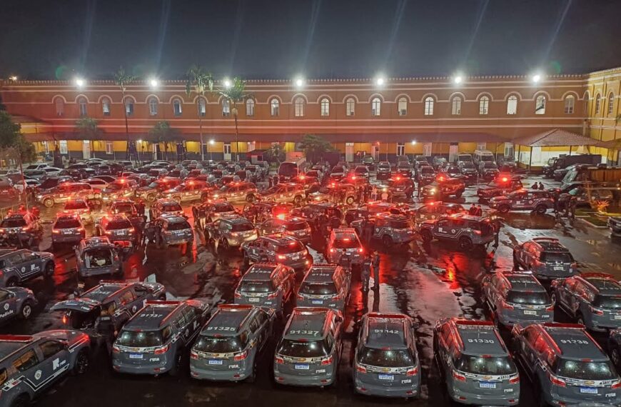 Polícia Militar garante circulação de ônibus em São Paulo após operação do Ministério Público