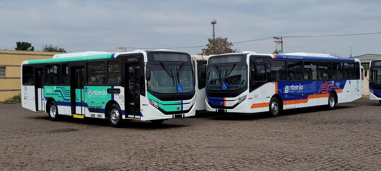 Novos ônibus Volkswagen reforçam frota de em Ribeirão Preto (SP)