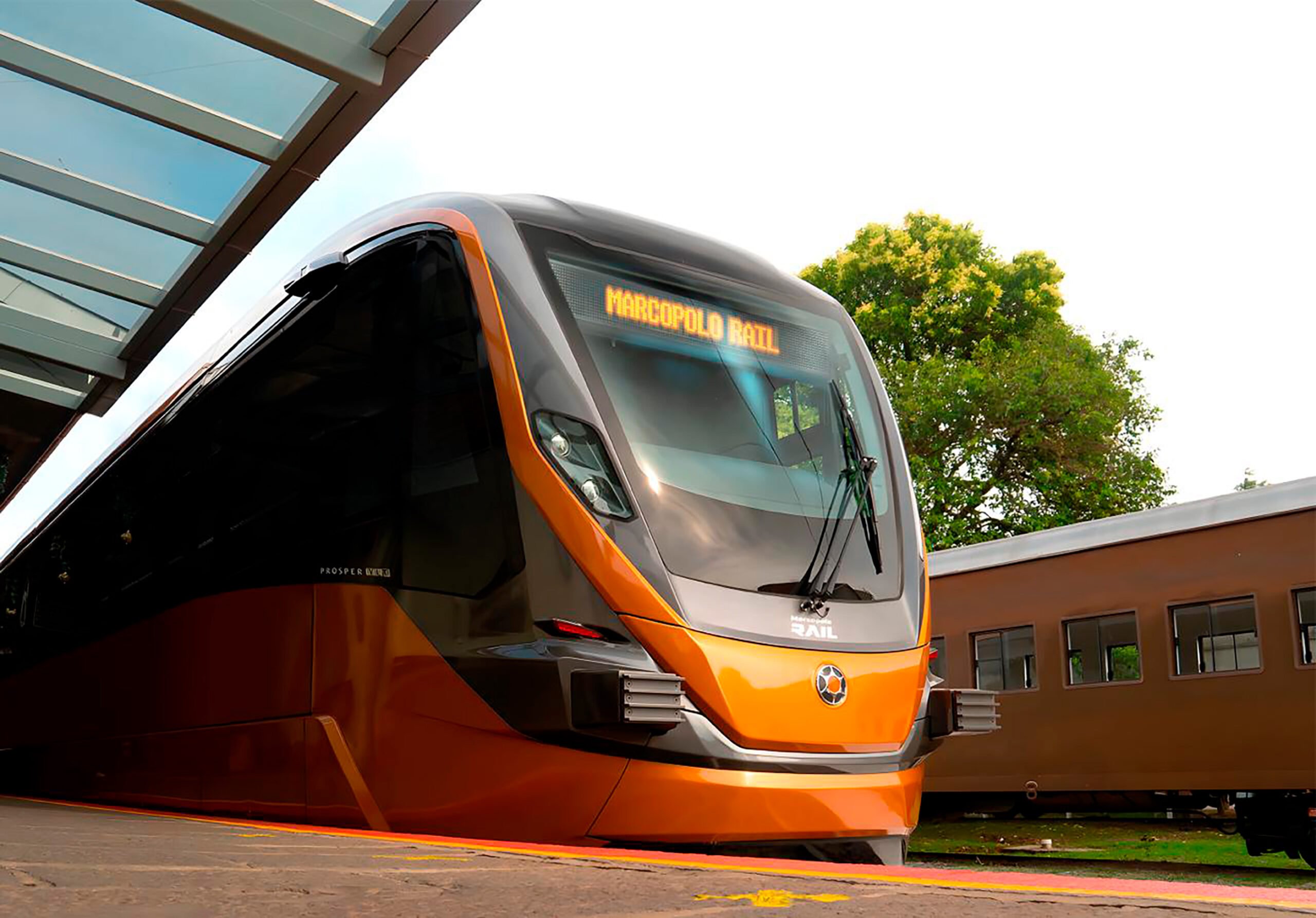 Marcopolo Rail apresenta novo veículo ferroviário híbrido