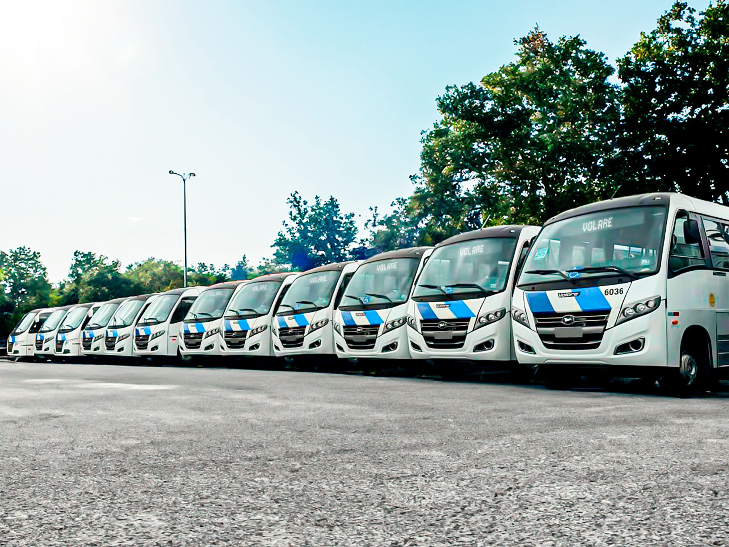 JCA adquire 68 micro-ônibus Volare para transporte urbano em Guarulhos