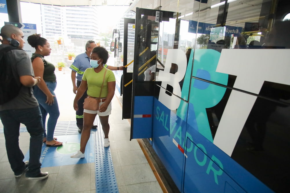 BRT registra aumento significativo de passageiros em Salvador 9 28.09 BRT de Salvador completa um ano de inauguracao. Lucas Moura Secom PMS 20