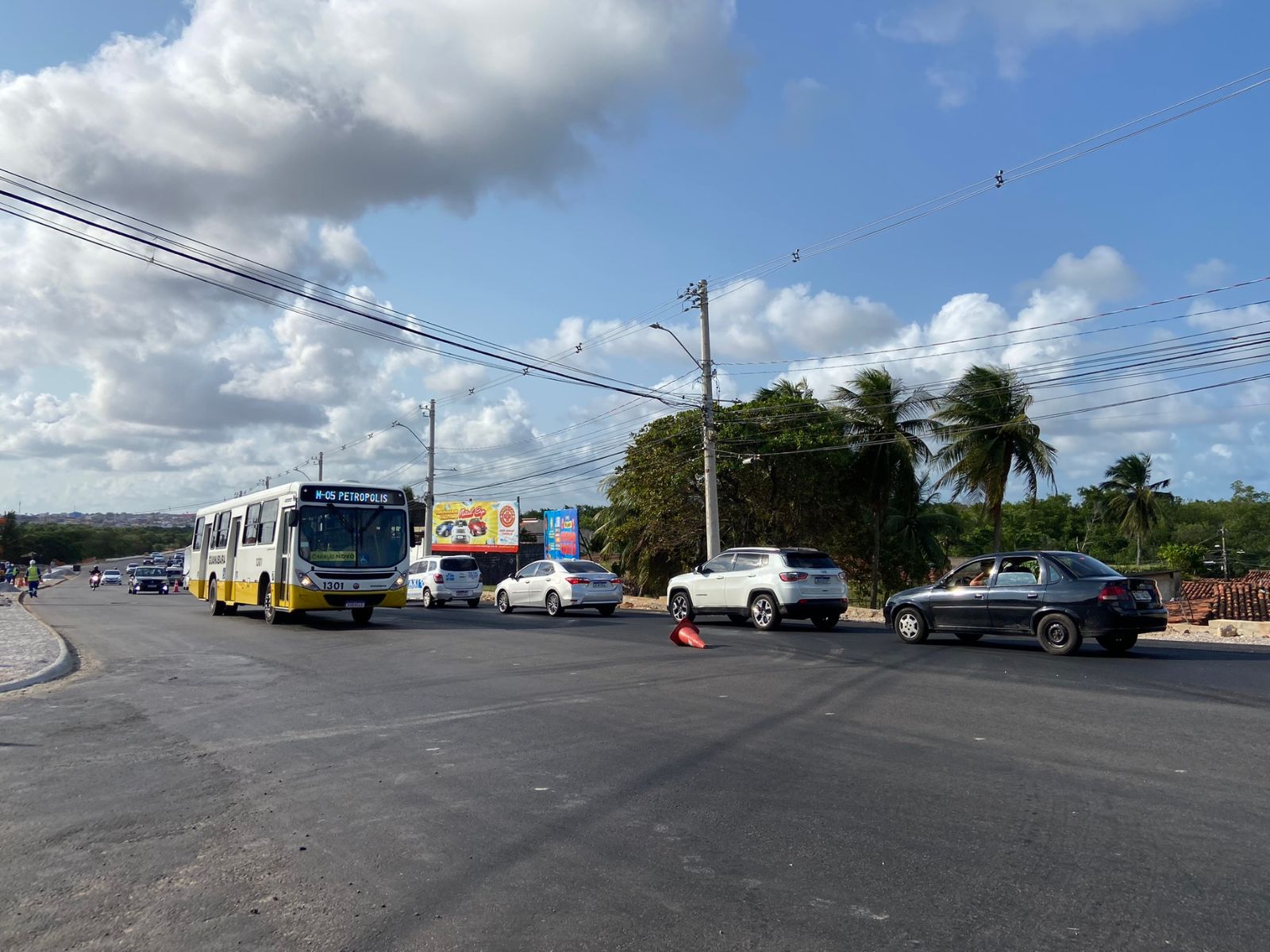 Nova faixa exclusiva para ônibus será implantada na Felizardo Moura a partir de hoje