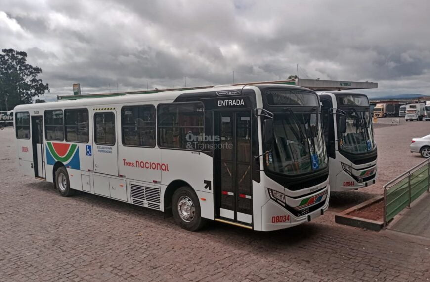 Empresa Transnacional renova frota de ônibus em Natal com configuração inédita