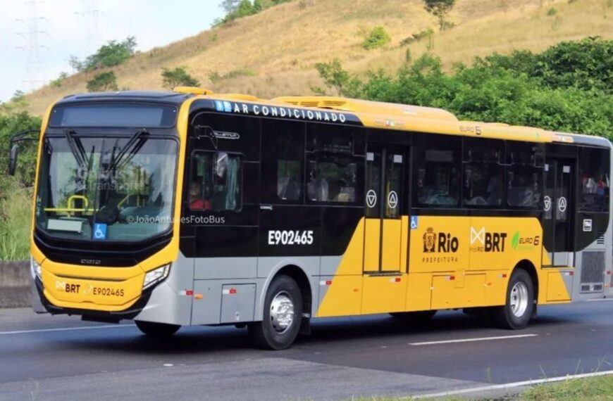 Mobi-Rio recebe novos ônibus para o BRT