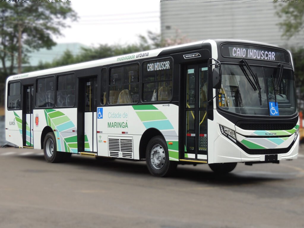 Caio Induscar entrega 19 ônibus novos para empresa de Maringá (PR) 2 Transporte Coletivo Cidade Cancao