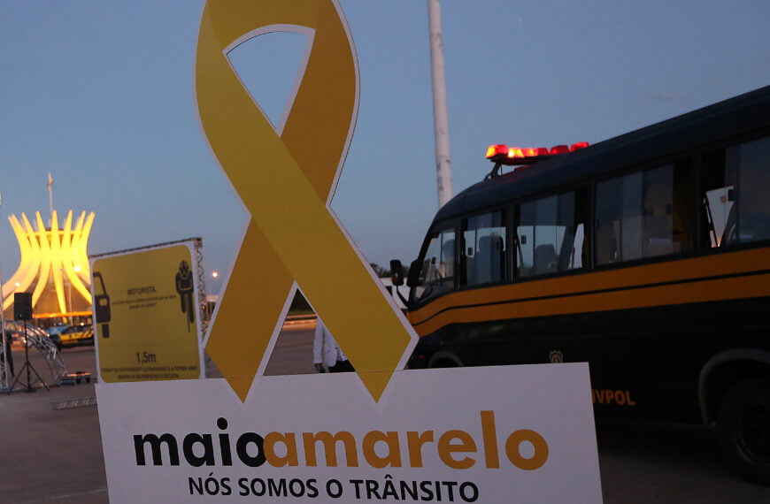 Campanha “Maio Amarelo” reforça conscientização para diminuição da velocidade nas vias públicas