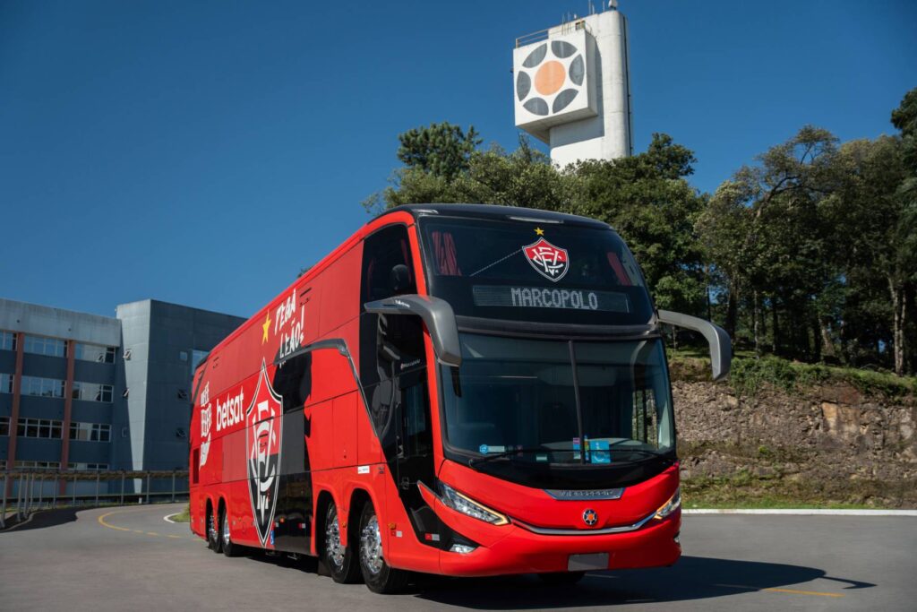 Esporte Clube Vitória recebe novo ônibus 9 13062024 Marcopolo Esporte Clube Vitoria 2 Secco