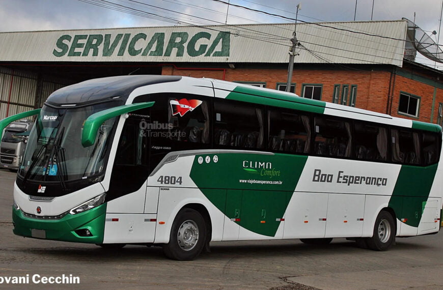 Boa Esperança adquire novo ônibus Viaggio G8 1050 da Marcopolo