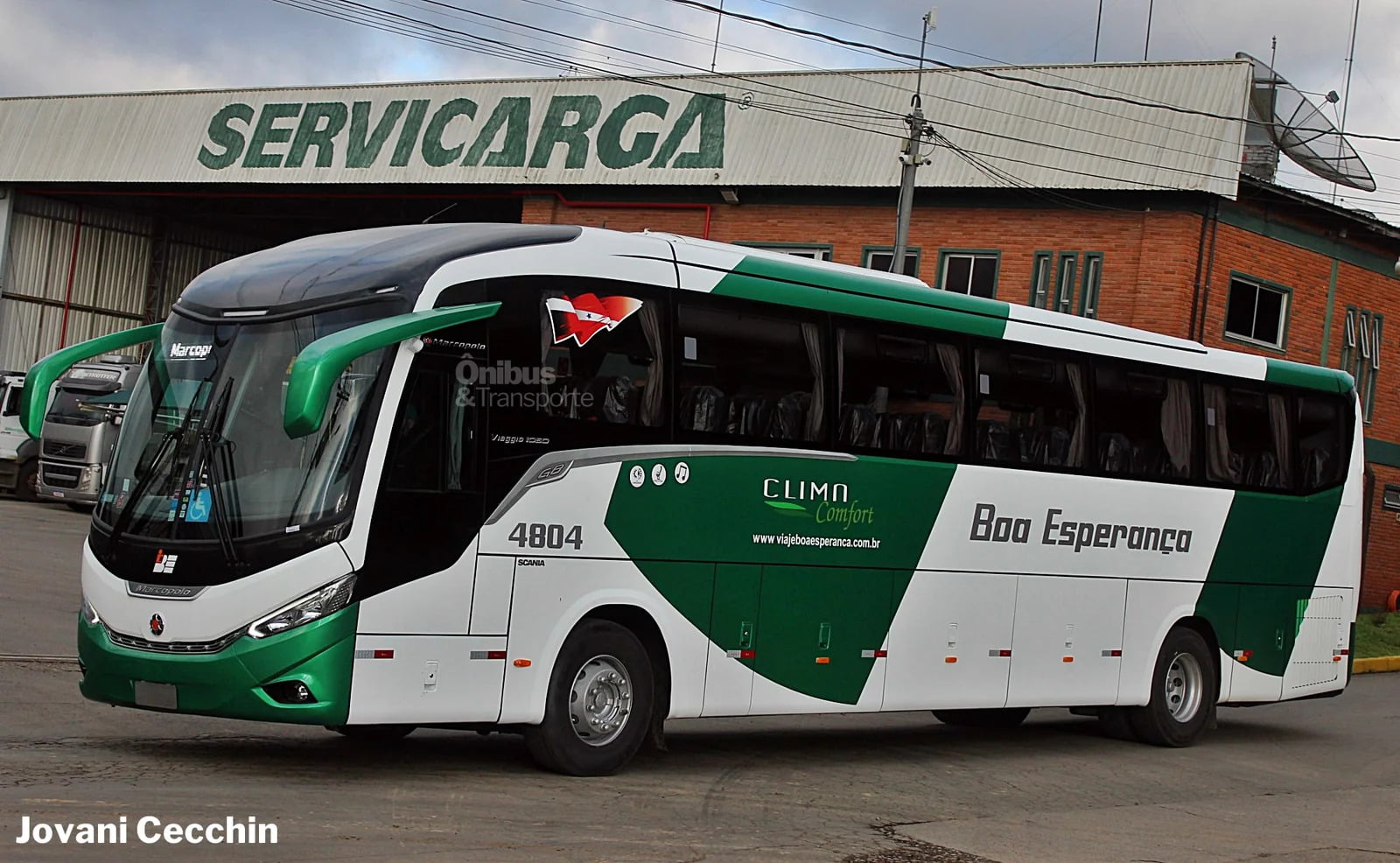 Boa Esperança adquire novo ônibus Viaggio G8 1050 da Marcopolo