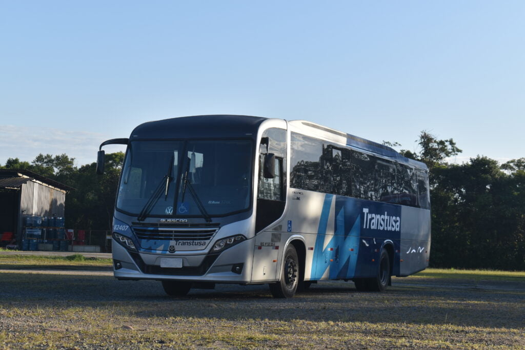Empresa catarinense Transtusa investe em novos ônibus Busscar para sua frota 2 DSC 0322 Busscar