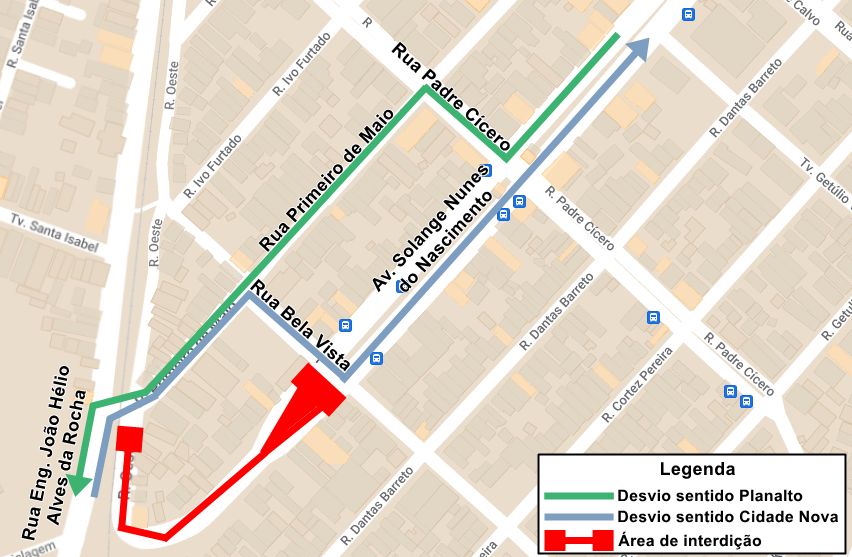 Prefeitura de Natal anuncia mudanças no trânsito e transporte público para obras no pontilhão de Cidade Nova 3 Divulgacao STTU