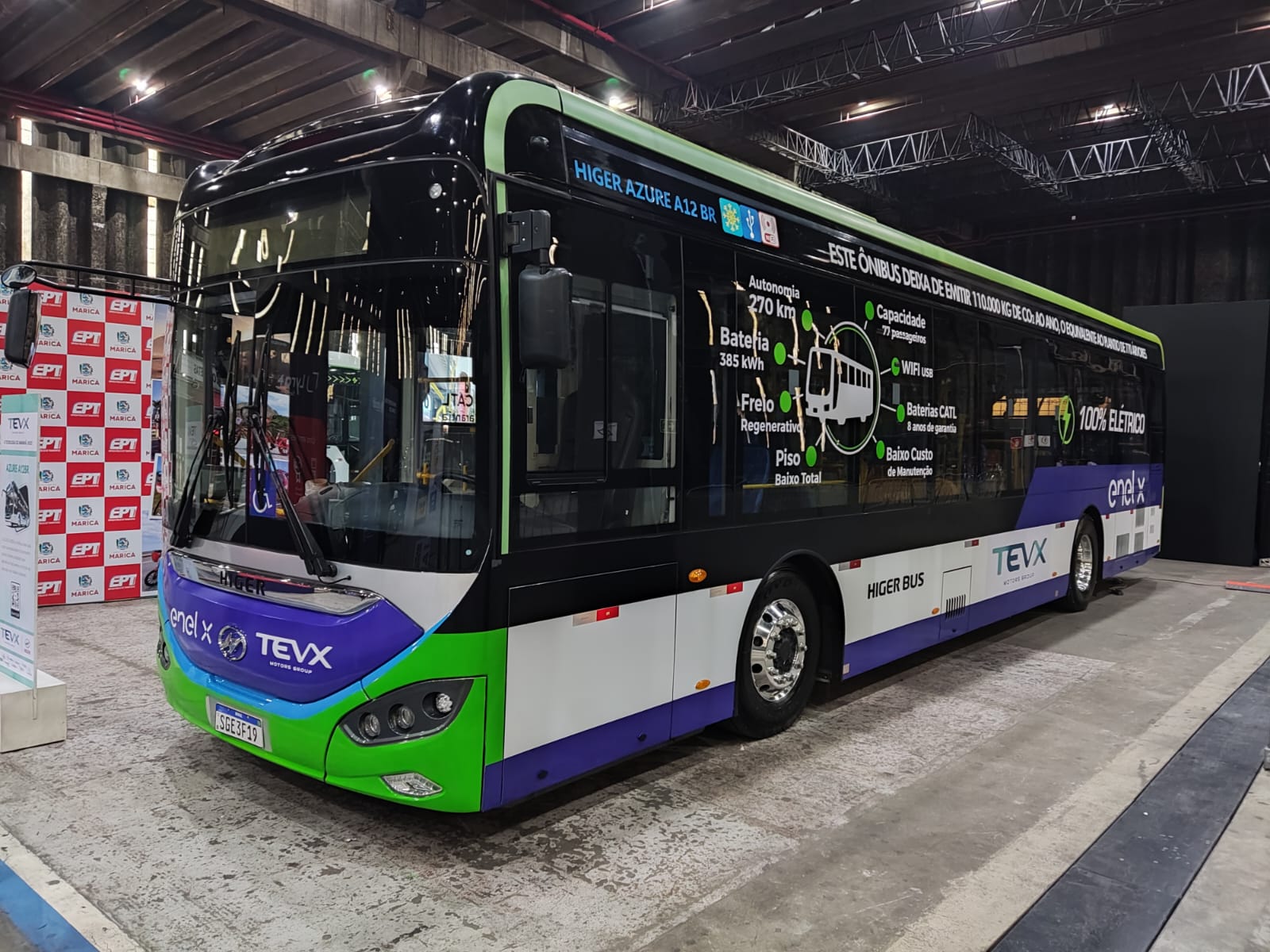 TEVX Higer participa da 3ª edição do Parque da Mobilidade Urbana em São Paulo