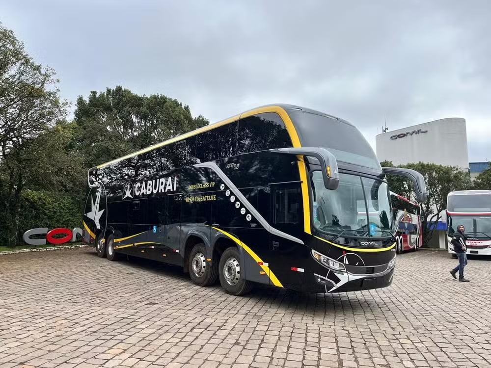 Caburaí Transportes moderniza frota com novos ônibus Double Deck 2 Divulgacao Caburai transportes