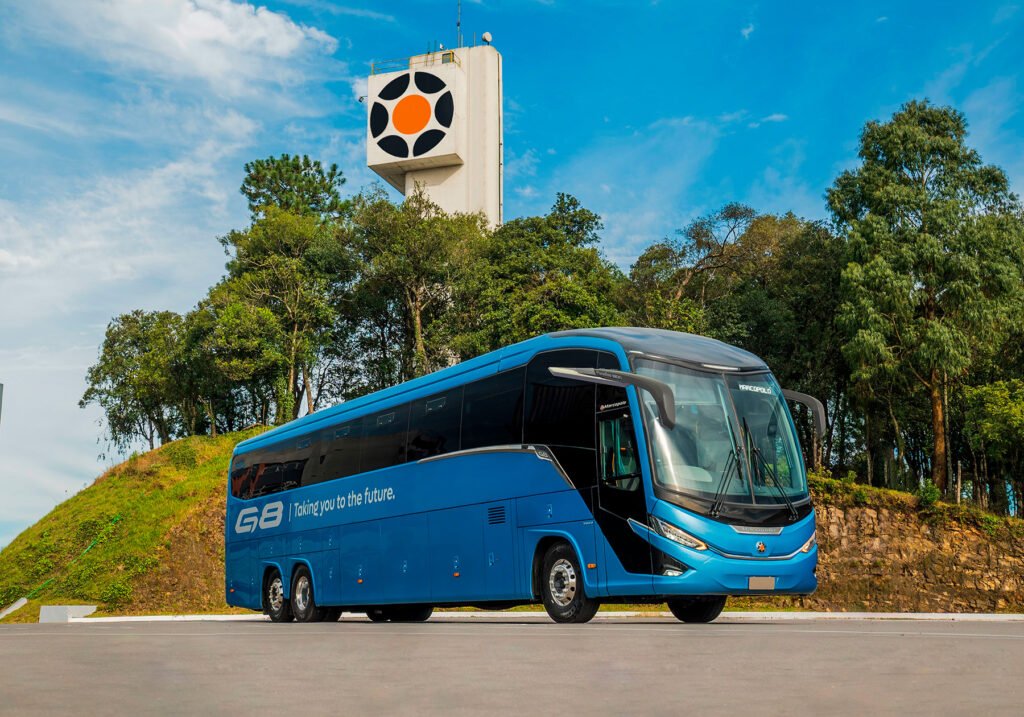 Marcopolo expande presença internacional com lançamento da linha G8 na África do Sul 2 18072024 Marcopolo G8 Africa do Sul 1 Secco