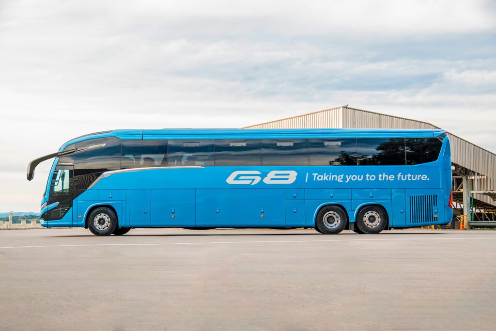 Marcopolo expande presença internacional com lançamento da linha G8 na África do Sul 3 18072024 Marcopolo G8 Africa do Sul 2 Secco