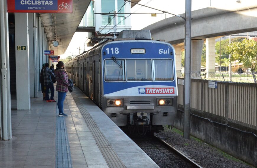 Porto Alegre terá plano de recuperação e ampliação do metrô após enchentes