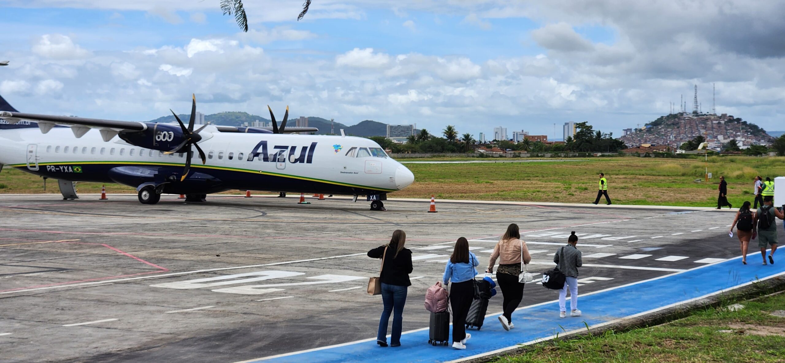 Nova rota da Azul aumenta movimento no aeroporto de Caruaru