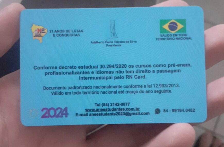 Entidades estudantis que produzem carteiras falsas no RN são punidas e impedidas de atuar