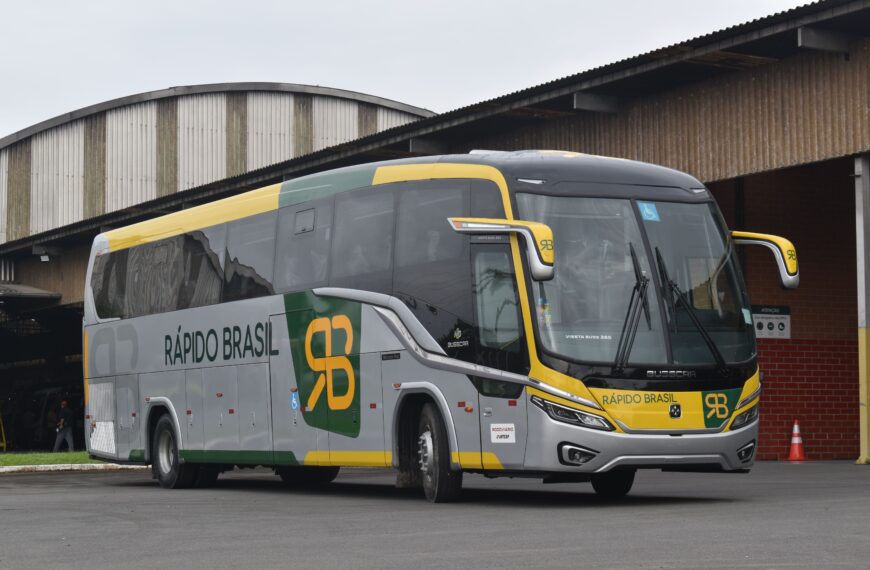 Viação Rápido Brasil expande frota com novos ônibus Busscar