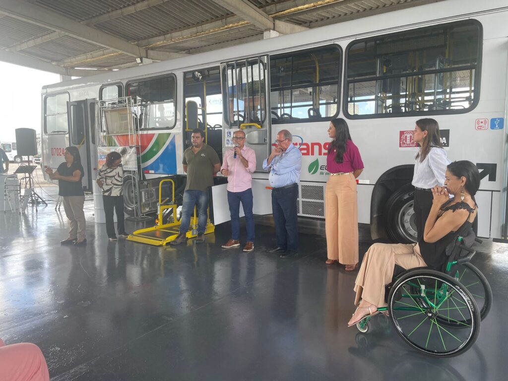 Empresas de João Pessoa iniciam segunda fase do programa "Transporte Inclusivo" 8 Isaac Junior do SinturJP falou dos objetivos do treinamento e dos avancos do sistema de transporte