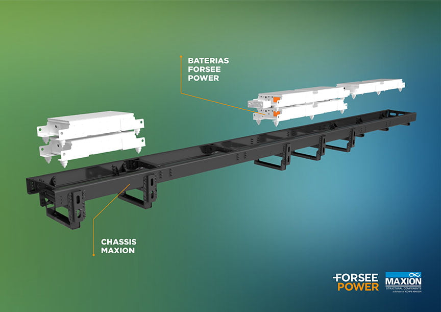 Maxion anuncia apresentação de chassi para ônibus elétricos na Lat.Bus 2024 2 Maxion ForseePower 01