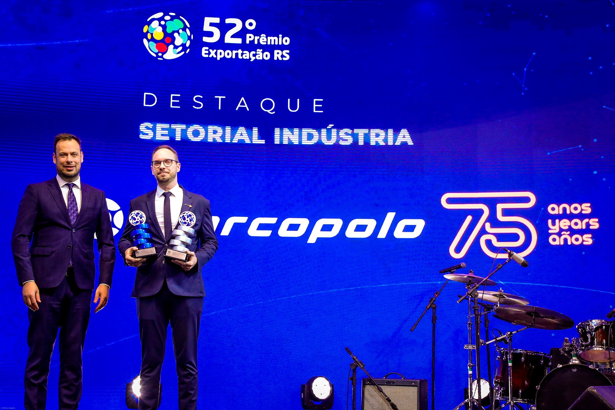 Marcopolo recebe prêmio Exportação ADVB/RS e reforça expansão internacional