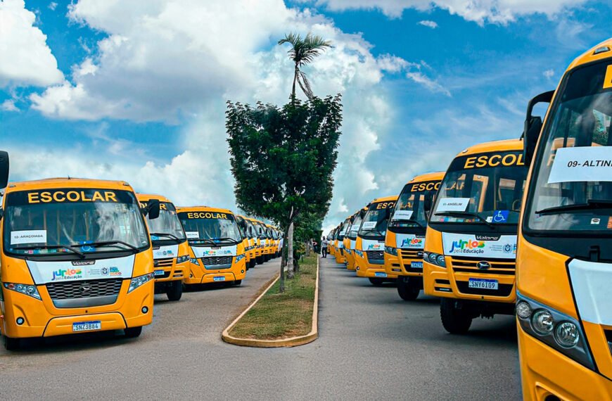 Volare entrega 170 micro-ônibus para transporte escolar em Pernambuco