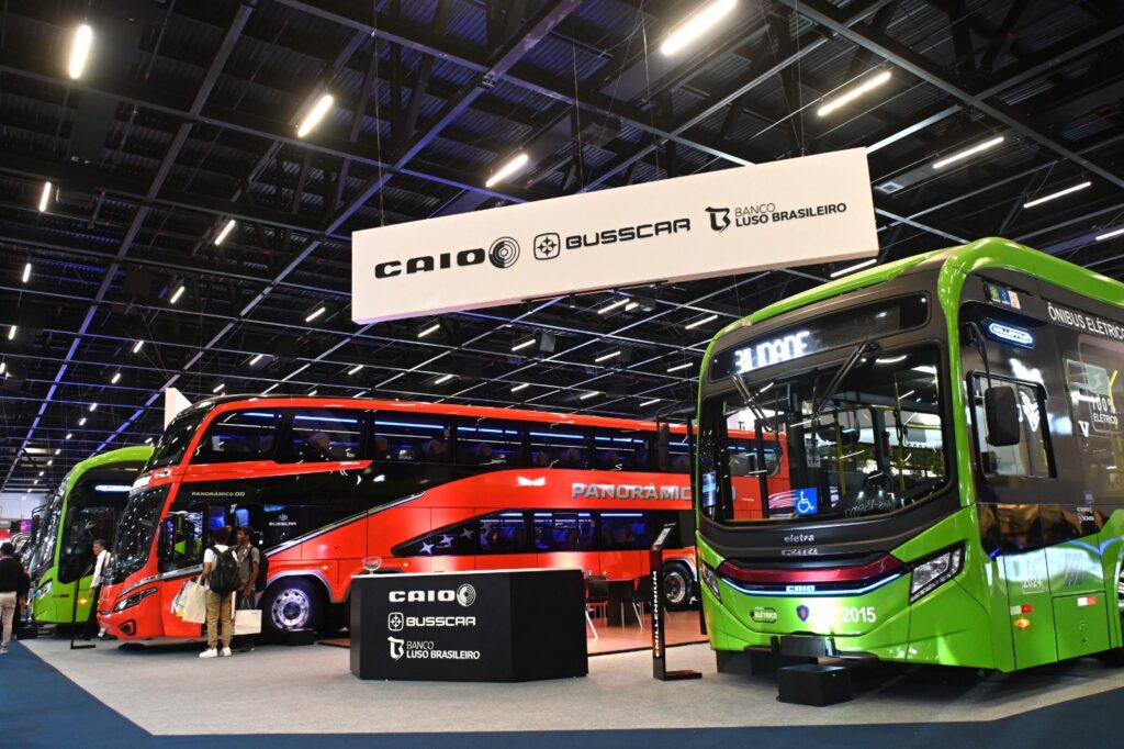 Caio, Busscar e Banco Luso Brasileiro confirmam participação na Arena ANTP 2025 10 Estande Grupo Caio