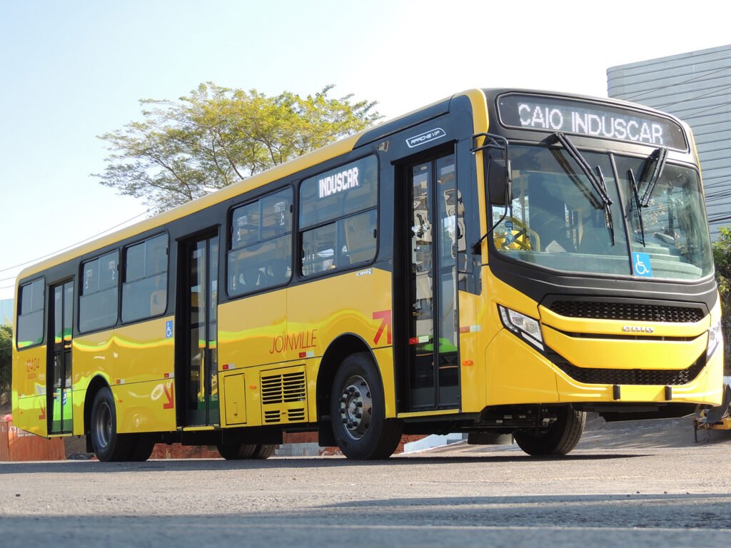 Empresas de SC e MA renovam frotas com novos ônibus Caio Induscar 3 Gidion JOINVILLE CAIO