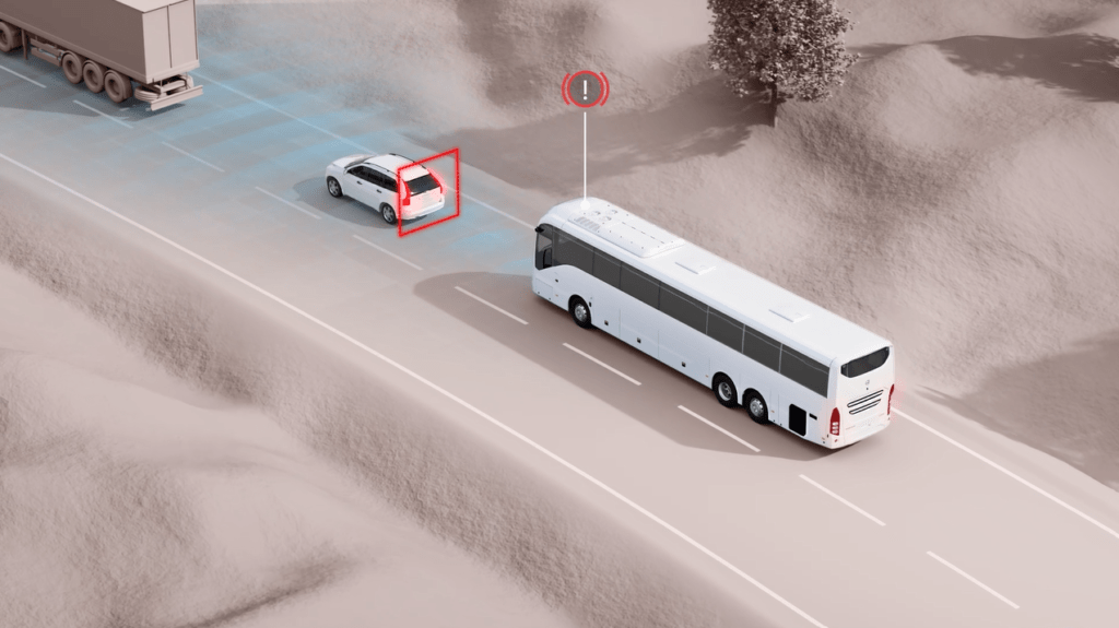 Volvo lança novos modelos de ônibus elétricos e inovações em segurança na Lat.Bus 2024 5 Volvo lança novos modelos de ônibus elétricos e inovações em segurança na Lat.Bus 2024