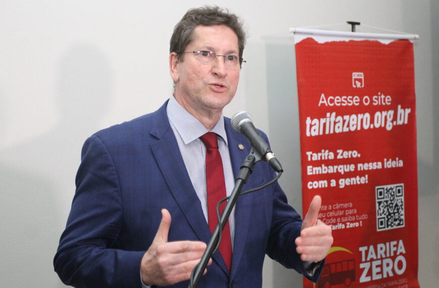 Deputado federal afirma ser possível ter tarifa zero no transporte público em todos os municípios brasileiros