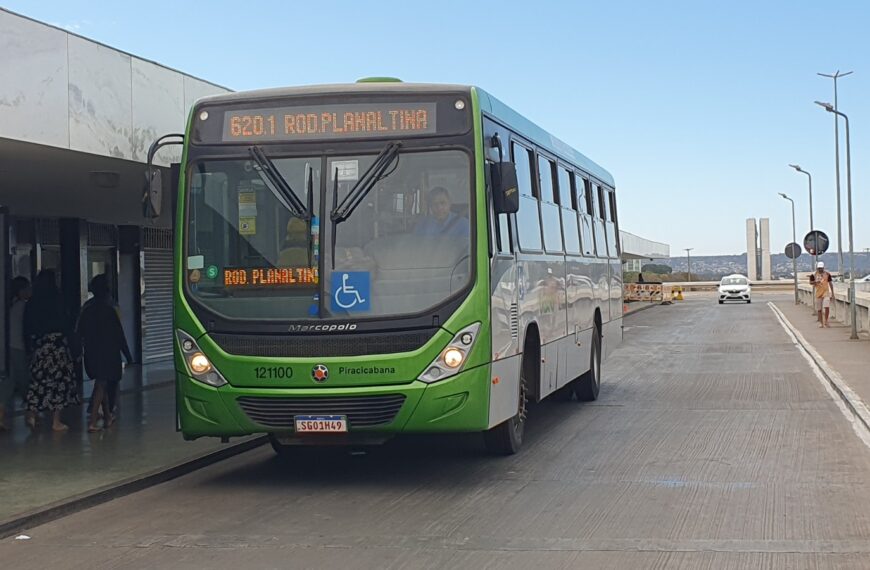 Aumento de viagens no transporte público beneficia regiões de Planaltina e Arapoanga no DF