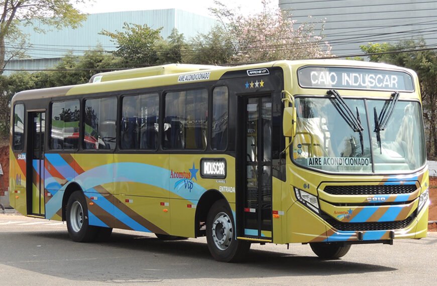 Caio renova frota de empresa de El Salvador com oito ônibus zero quilômetro