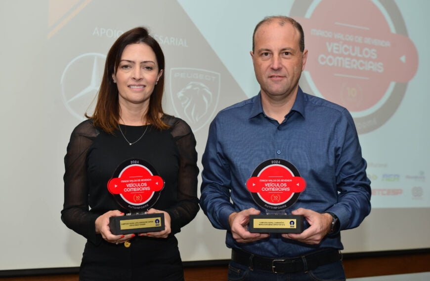 Mercedes-Benz Sprinter 416 e Iveco Daily Chassi lideram 10ª edição do Selo Maior Valor de Revenda