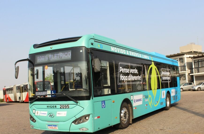 Empresa de Campinas inicia testes com ônibus elétrico da Higer Bus