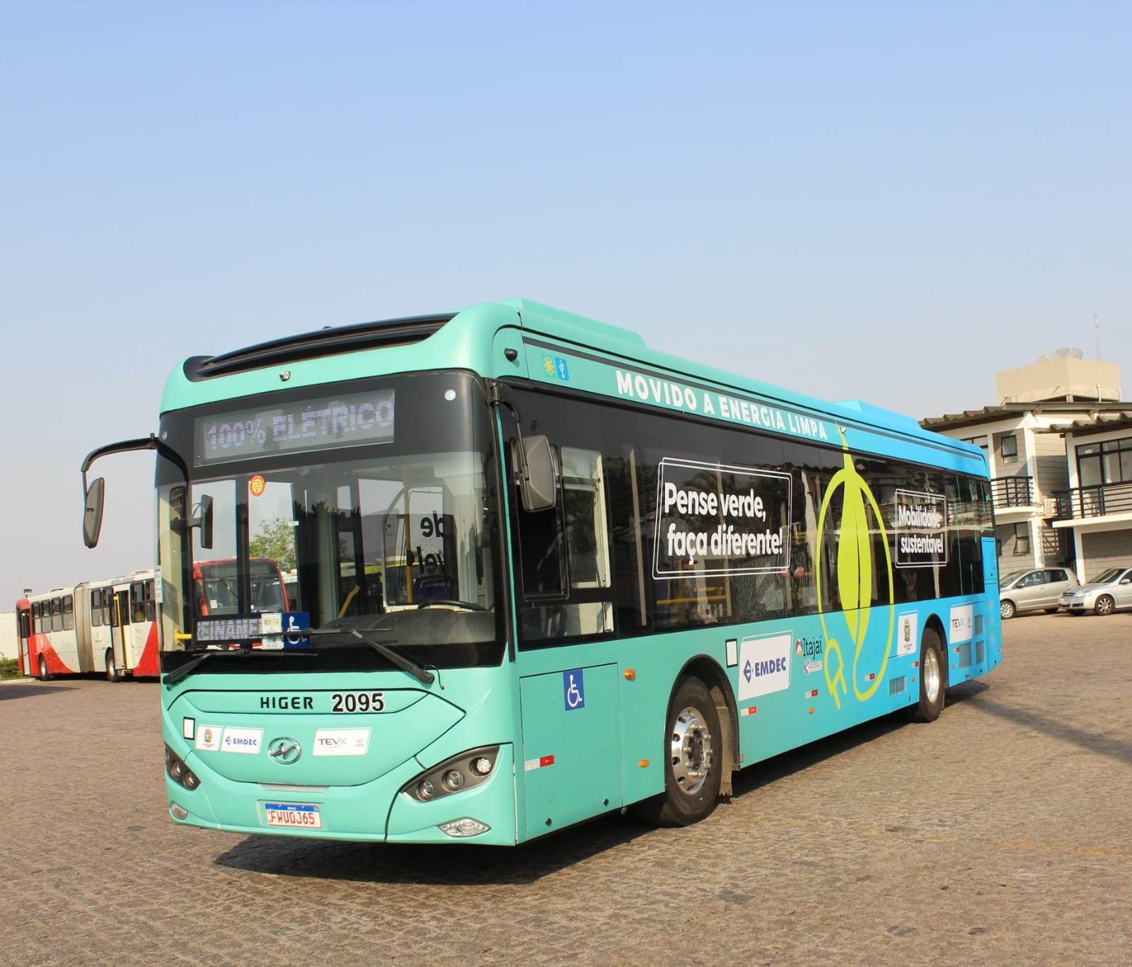 Empresa de Campinas inicia testes com ônibus elétrico da Higer Bus