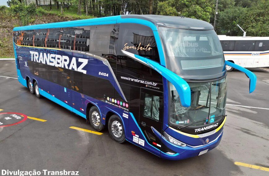 Transbraz adquire seu primeiro ônibus DD da linha Marcopolo G8